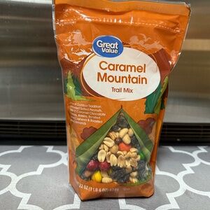 Great Value Caramel Mountain Trail Mix – 22 oz (624g) – Sealed & Fresh
